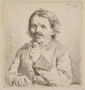 Bust of a Man Smoking (Le Fumeur)