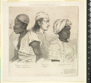 Three Oriental Figures in Half-Length