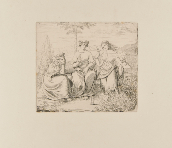 Three Female Allegorical Figures - Image 2