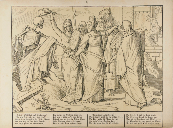 Death Approaching Liberty, Equality, and Fraternity - Image 2