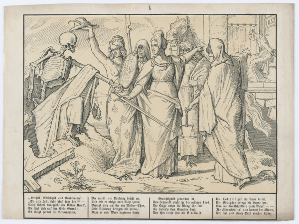 Death Approaching Liberty, Equality, and Fraternity - Image 3