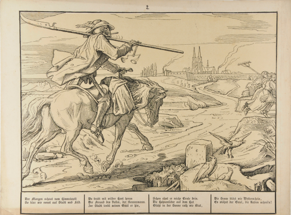 Death on Horseback Approaching a Town - Image 2