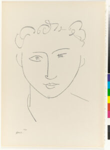 Young Female Student, Study for “Echos”