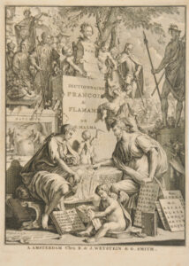 Dictionnaire francois & flamand de f. halma