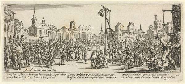 Plate 10 from the series “The Miseries of War”