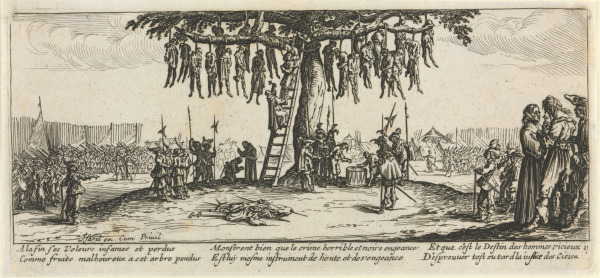 Plate 11 from the series “The Miseries of War”