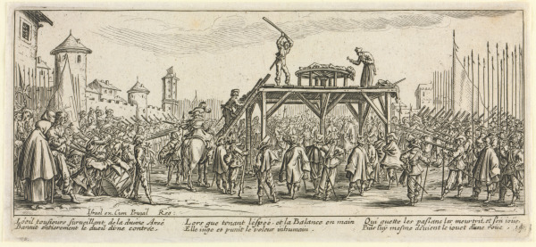 Plate 14 from the series “The Miseries of War”