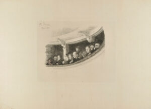 Spectateurs des quatriemes galeries