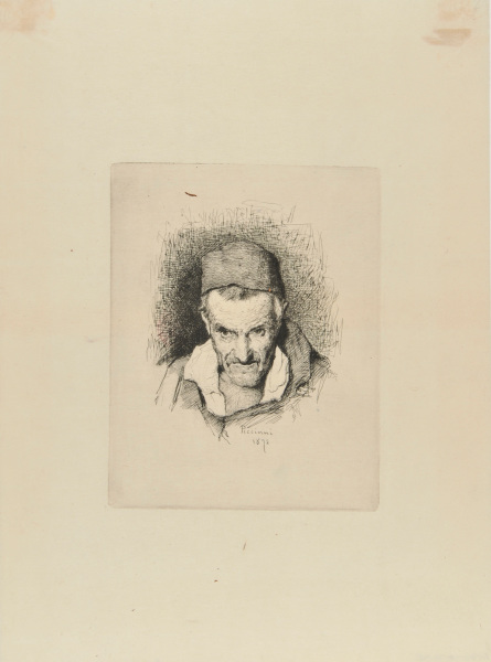 HEAD OF PEASANT WEARING CAP