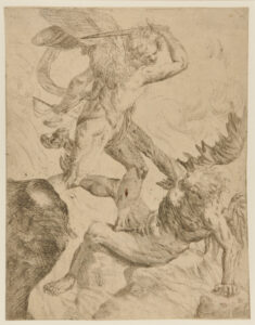 St. Michael and the Devil