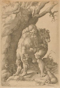 Hercules Strangling the Nemean Lion