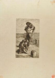 Women of Cancale Winnowing