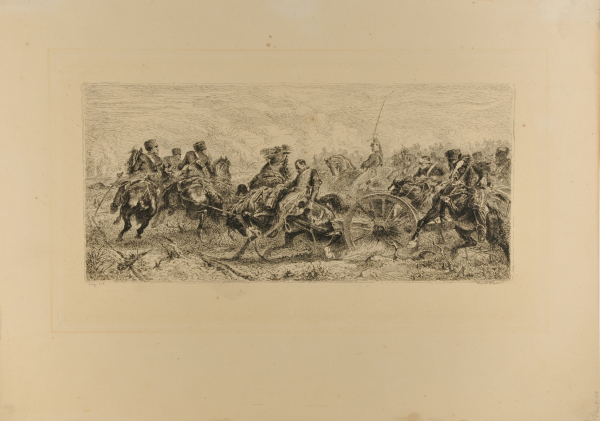 Charge d’artillerie de la Garde
