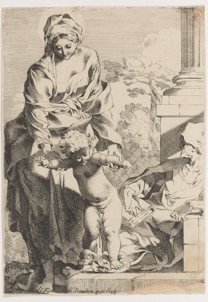 The Christ Child Trampling on Sin - Image 1