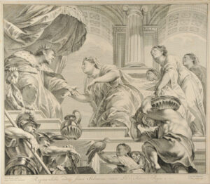 The Queen of Sheba Visits Solomon