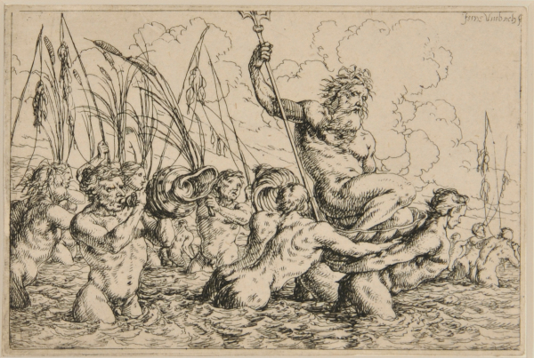 Neptune Carried by Tritons