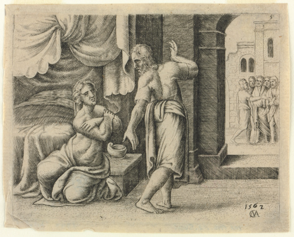 SAMSON TELLS HIS WIFE HIS RIDDLE