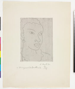 Martiniquaise, Study for “Fleurs du Mal”