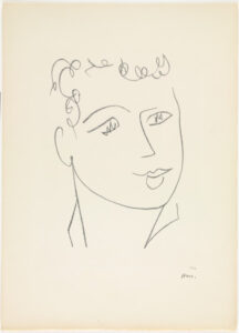 Young Student, Study for “Echos”