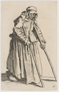 The Beggar Woman on Crutches