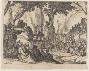 St. John Preaching in the Wilderness