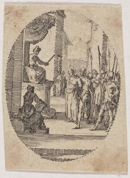 CHRIST BEFORE PILATE