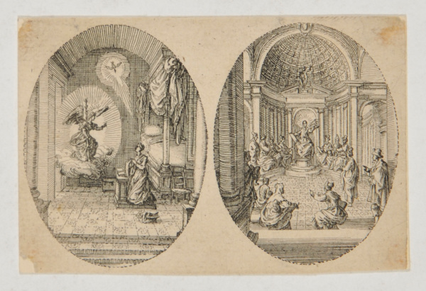 The Annunciation & Christ Among the Doctors - Image 2