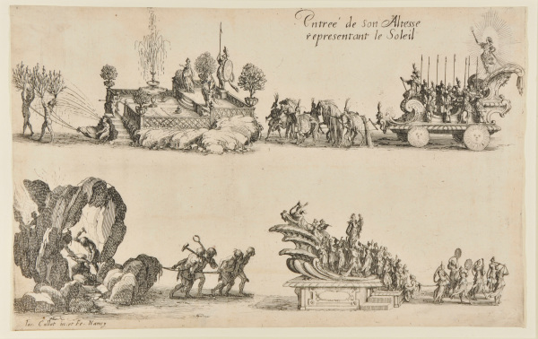 Entrée de son Altesse Representant le Soleil - Image 2