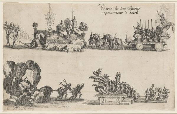 ENTRY OF HIS HIGHNESS, REPRESENTING THE SUN