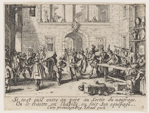 THE PRODIGAL SON IS FITTED WITH NEW CLOTHES