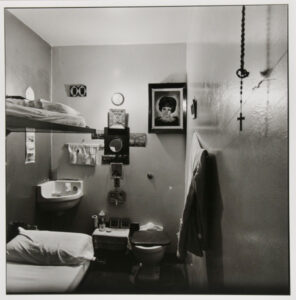 Cell of two Chicano convicts, The Walls