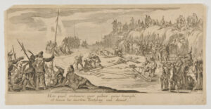 After Callot’s plate 7 from the series “The Large Passion of Jesus Christ”