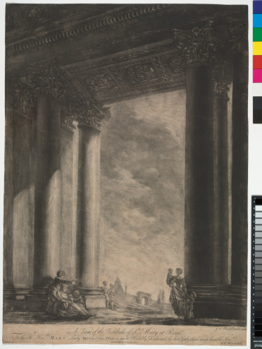 VIEW OF THE VESTIBULE OF SAINT MARY