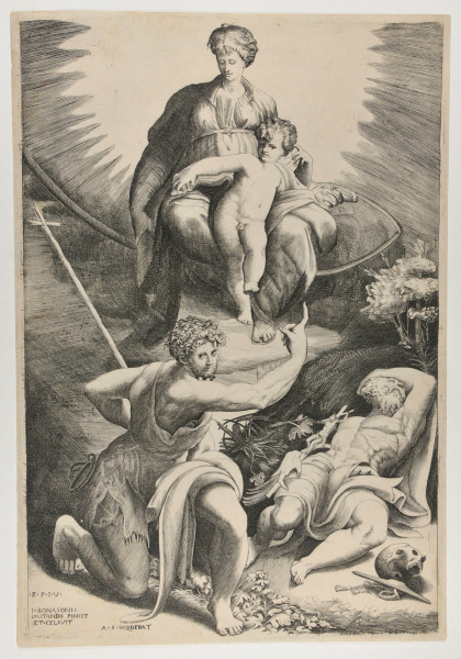 The Madonna and Child with Saints John the Baptist and Jerome - Image 2