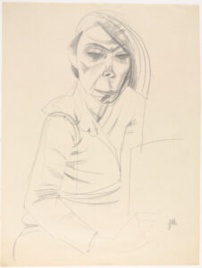 Seated Woman Drawing