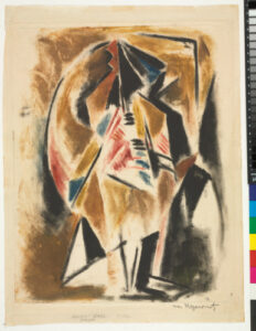 Abstract Jazz Player