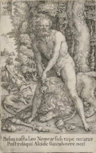 Plate 2 from the series “The Labors of Hercules”
