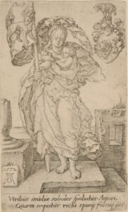 Plate 6 from the series “The Virtues”