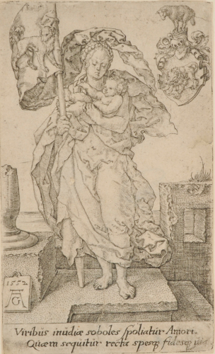 Plate 6 from the series “The Virtues”