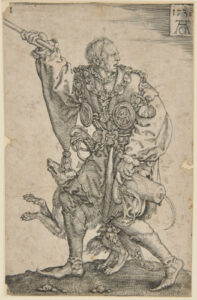 Master of Ceremonies with a Dog