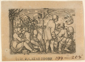 Plate 10 from the series “The Peasants’ Feast”