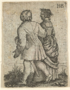 Plate 5 from the series “The Wedding Procession”