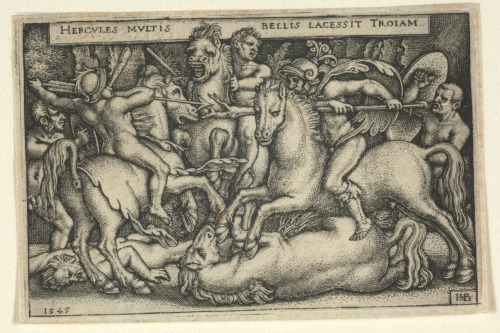 HERCULES BATTLING WITH THE TROJANS