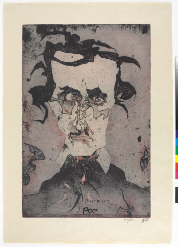 PORTRAIT OF EDGAR ALLAN POE