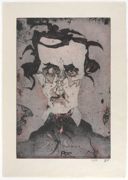 Portrait of Edgar Allan Poe - Image 3