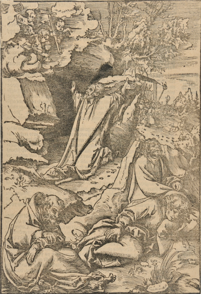 CHRIST ON THE MOUNT OF OLIVES