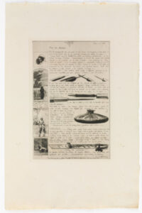 Plate 1 from the portfolio “Lettre sur les elements de la gravure à l’eau-forte”