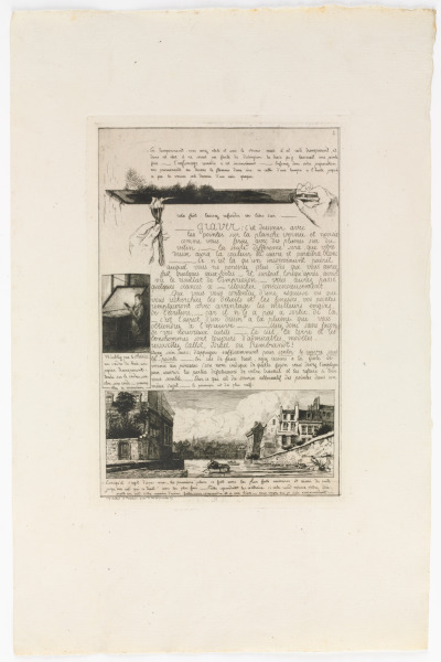 Plate 2 from the portfolio “A Letter on the Elements of Etching” - Image 1