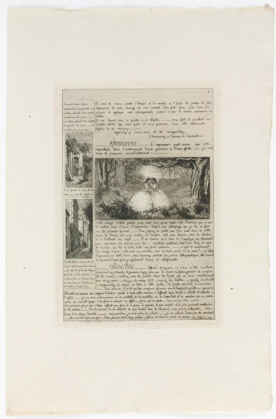 Plate 4 from the portfolio “Lettre sur les elements de la gravure a l’eau-forte” - Image 2