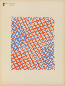 Plate 1 from the portfolio “Compositions, Couleurs, Idées”